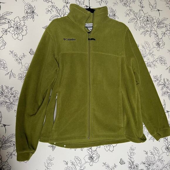 Columbia youth size 18/20 green fleece - Picture 1 of 7